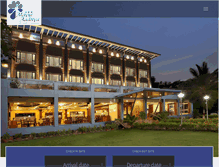 Tablet Screenshot of mayur-resort.com